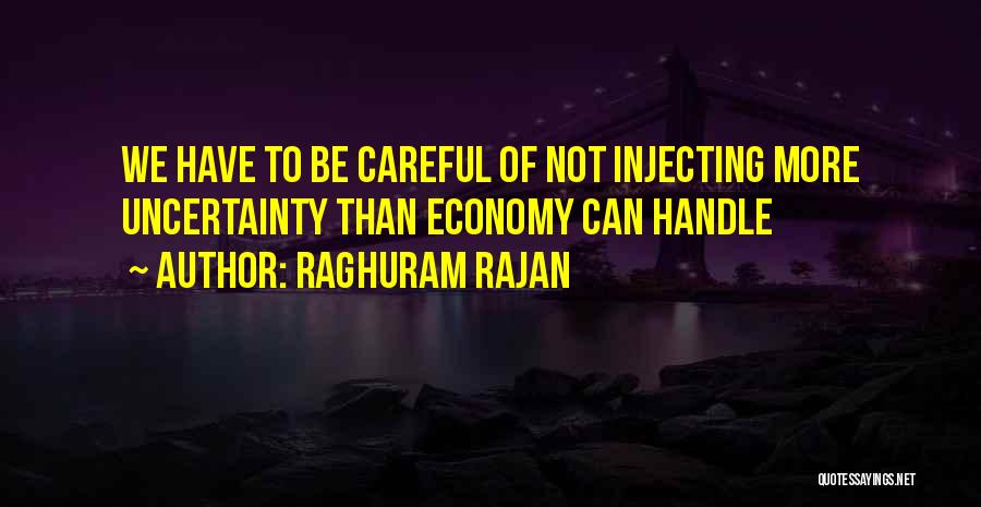 Can Not Handle Quotes By Raghuram Rajan