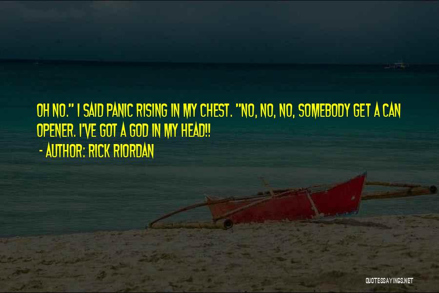 Can Opener Quotes By Rick Riordan