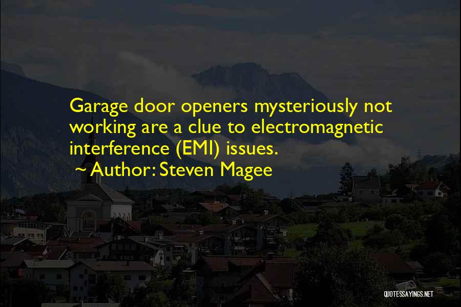 Can Openers Quotes By Steven Magee