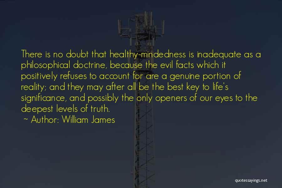 Can Openers Quotes By William James