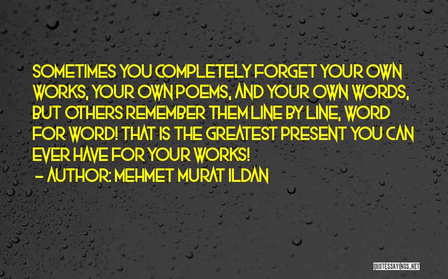 Can Poems Have Quotes By Mehmet Murat Ildan