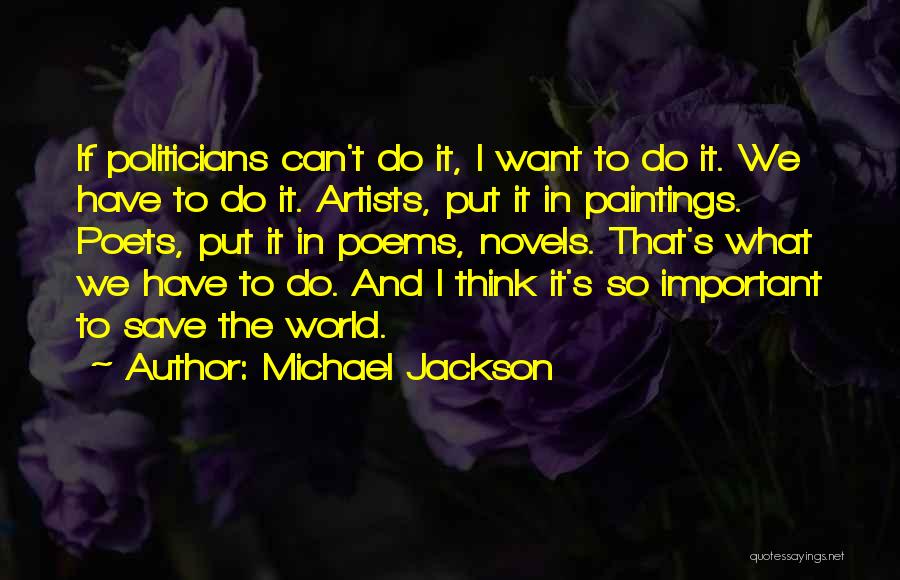 Can Poems Have Quotes By Michael Jackson