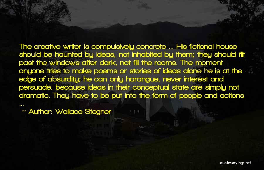 Can Poems Have Quotes By Wallace Stegner