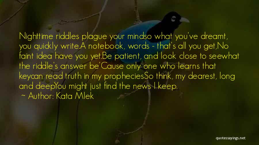 Can Read Your Mind Quotes By Kata Mlek