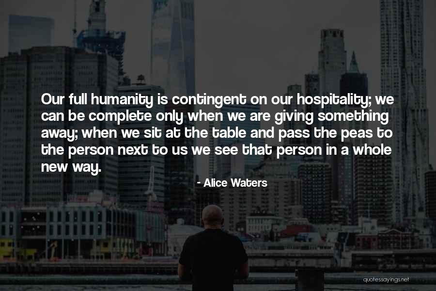 Can See Quotes By Alice Waters