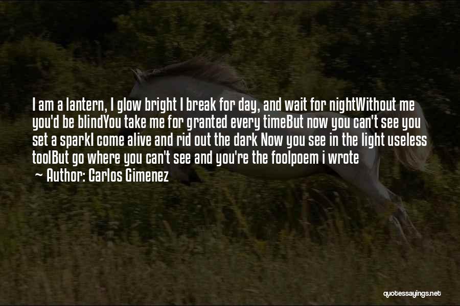 Can See The Light Quotes By Carlos Gimenez
