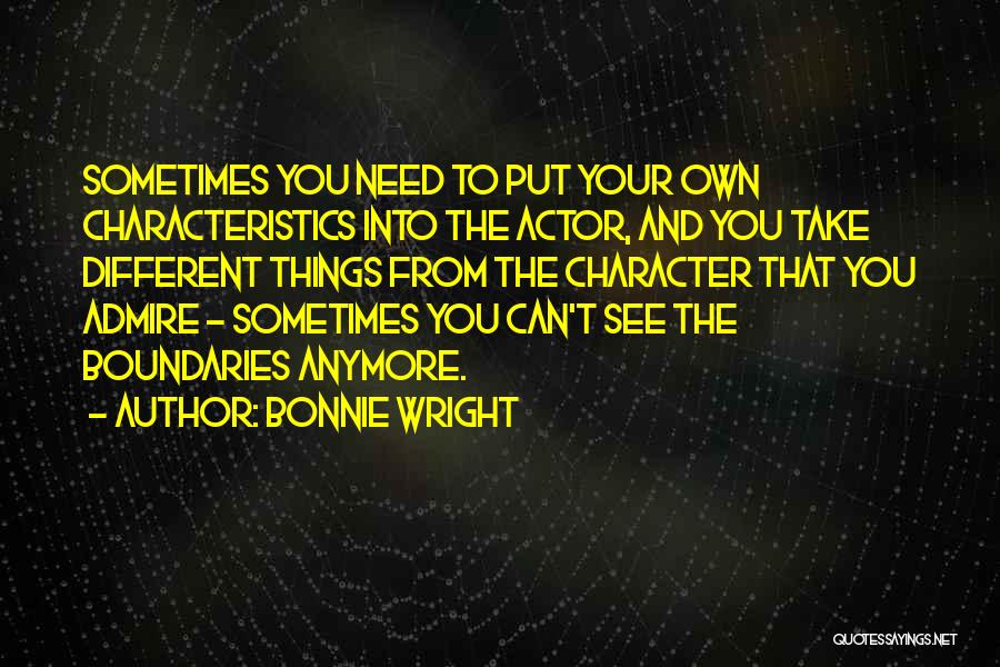 Can Take Anymore Quotes By Bonnie Wright