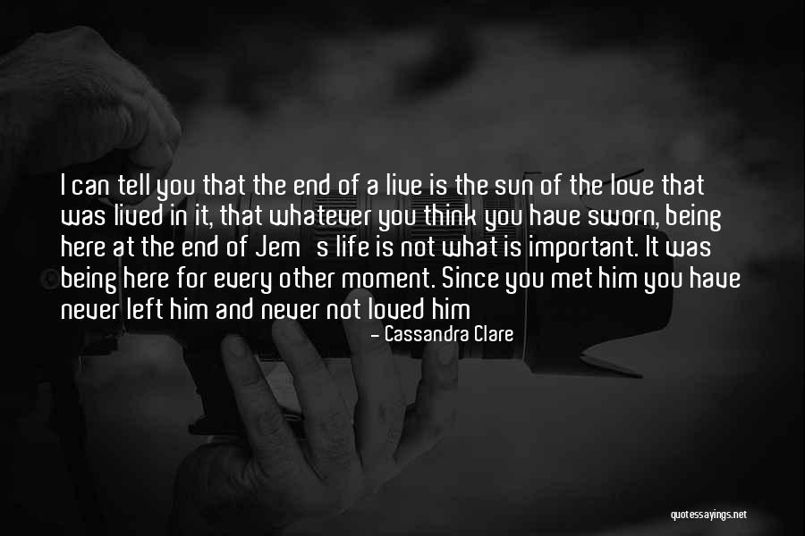 Can Tell Quotes By Cassandra Clare