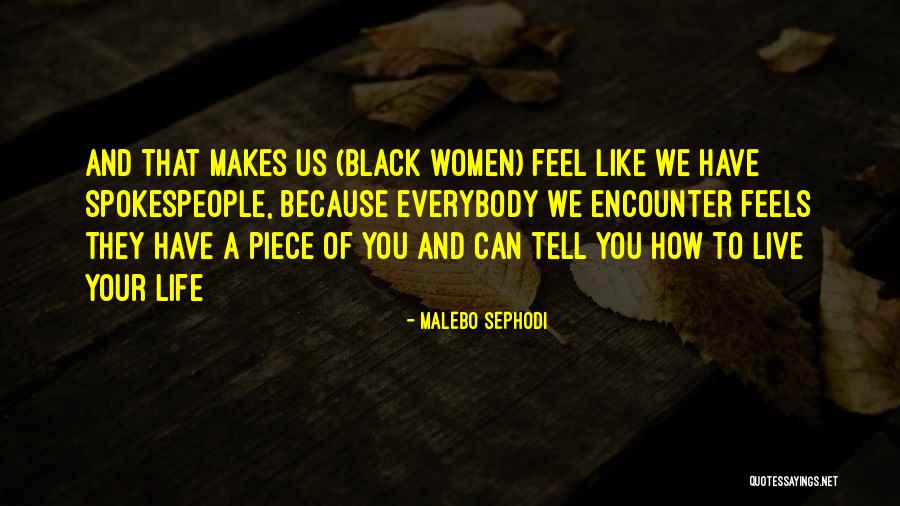 Can Tell Quotes By Malebo Sephodi