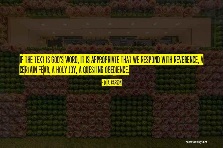 Can There Be Joy In Obedience Quotes By D. A. Carson Can There Be Joy In Obedience Quotes By D. A. Carson