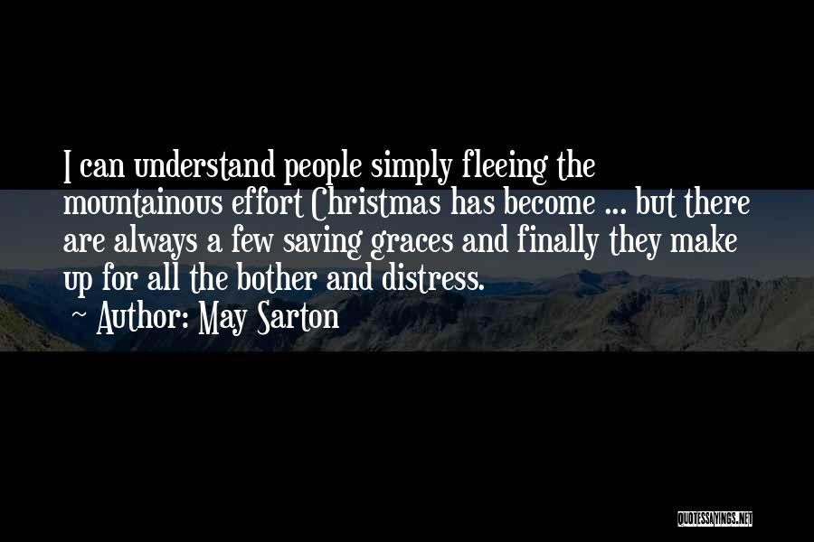 Can Understand Quotes By May Sarton