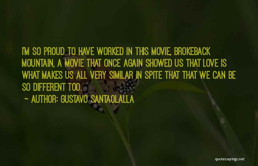 Can We Be Us Again Quotes By Gustavo Santaolalla