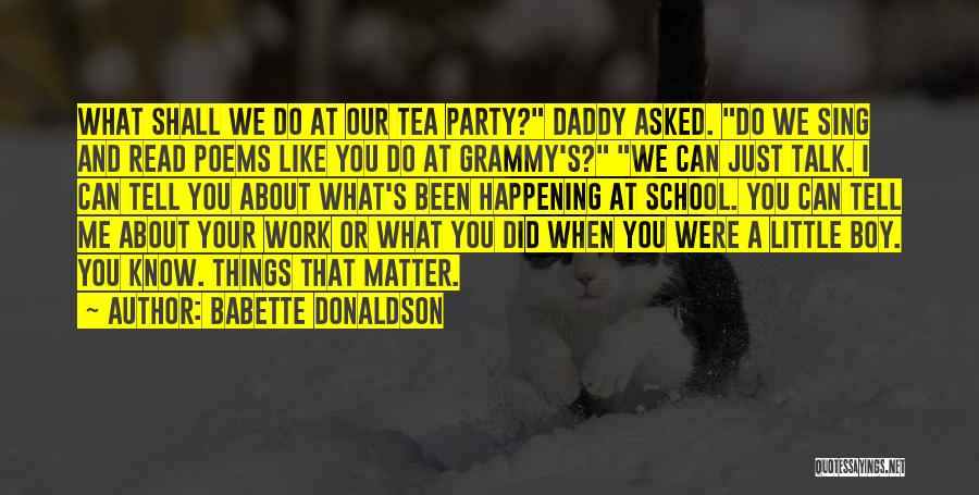 Can We Just Talk Quotes By Babette Donaldson