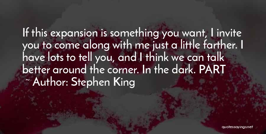 Can We Just Talk Quotes By Stephen King