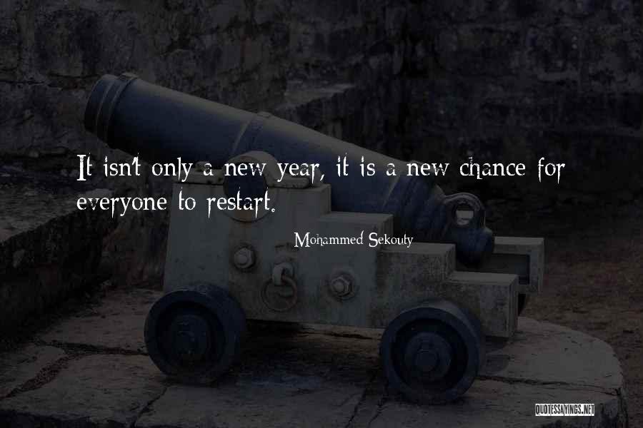 Can We Restart Quotes By Mohammed Sekouty