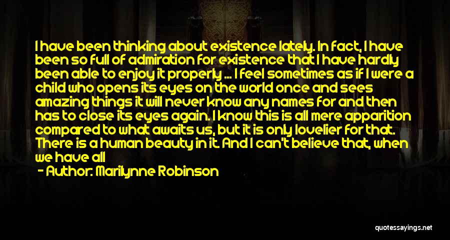 Can We Try Again Quotes By Marilynne Robinson