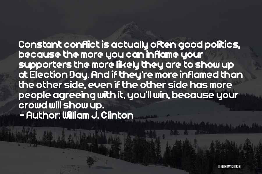 Can Win Quotes By William J. Clinton