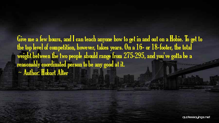 Can You Alter Quotes By Hobart Alter