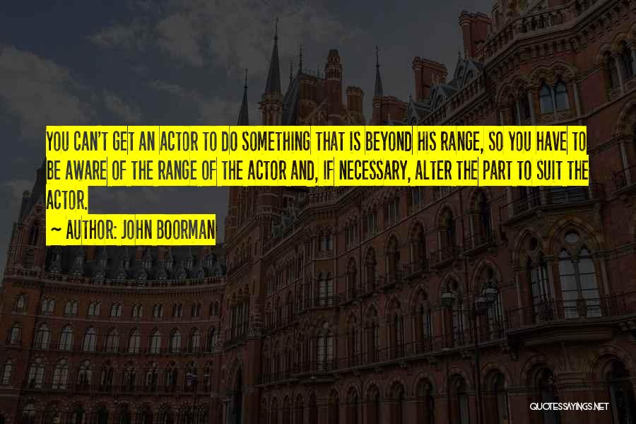 Can You Alter Quotes By John Boorman