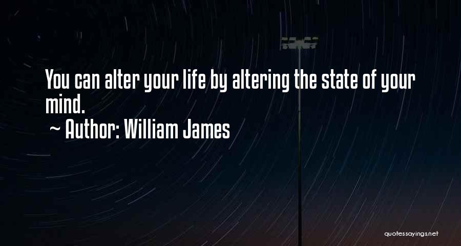 Can You Alter Quotes By William James