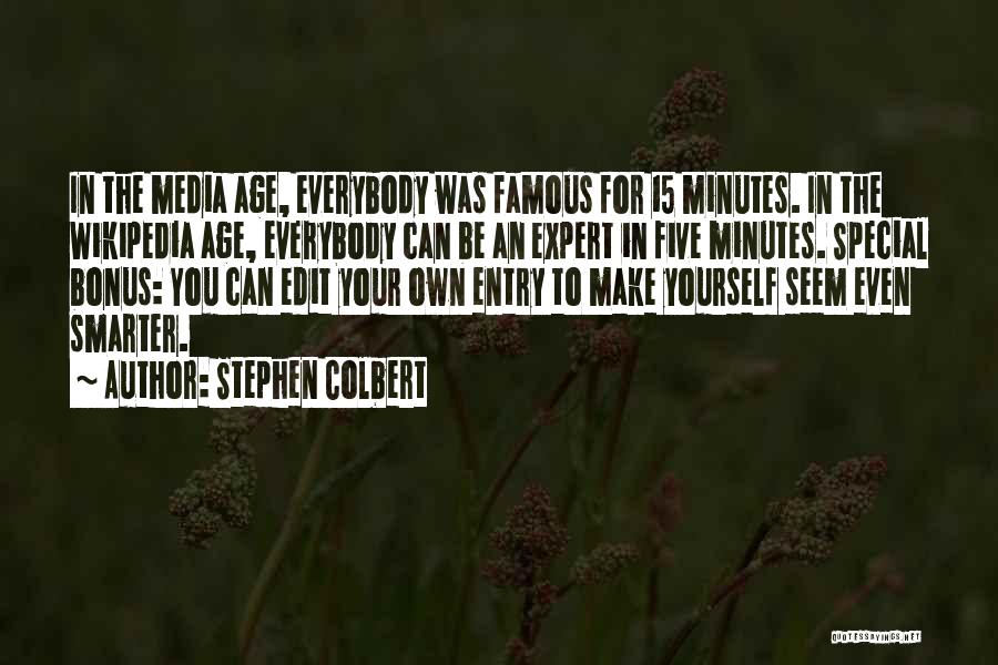 Can You Edit Quotes By Stephen Colbert