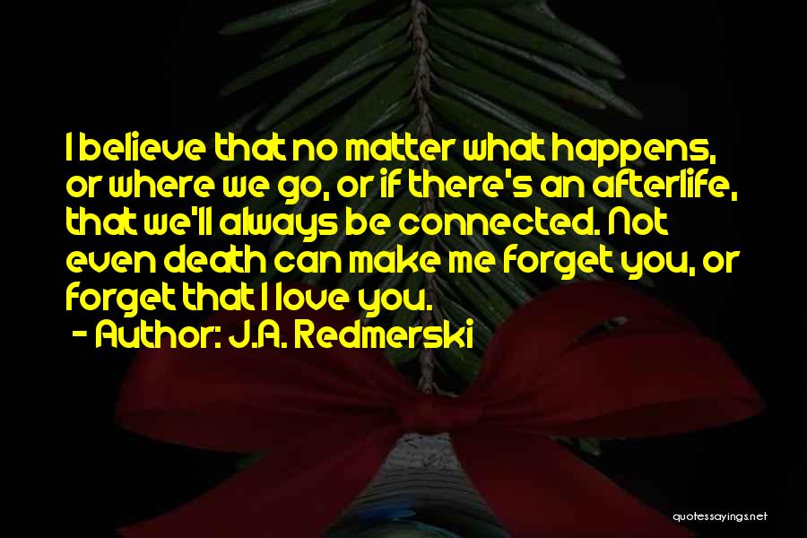 Can You Forget Me Quotes By J.A. Redmerski