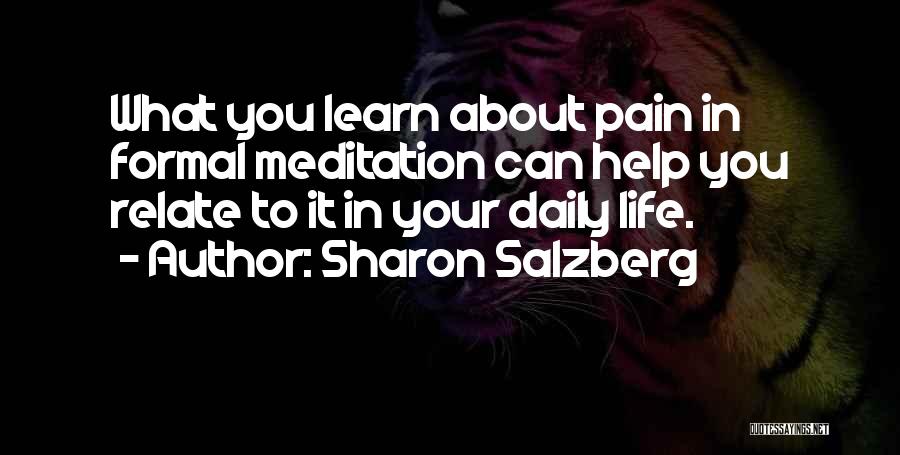 Can You Relate Quotes By Sharon Salzberg