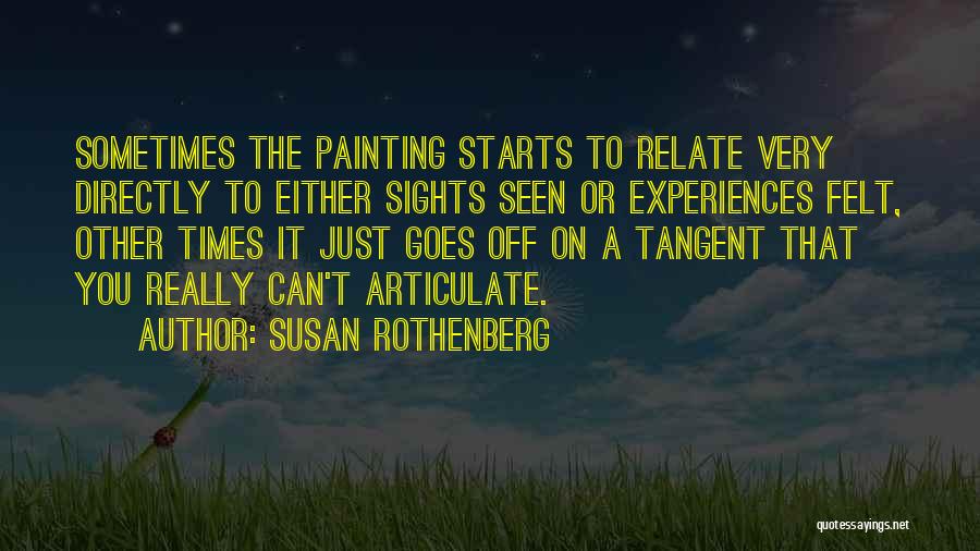 Can You Relate Quotes By Susan Rothenberg
