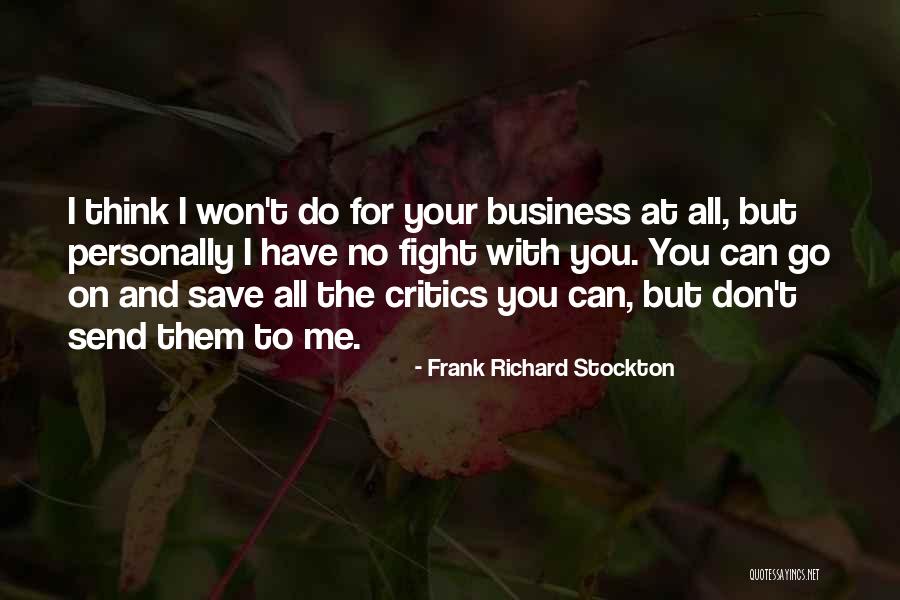 Can You Send Me Your Quotes By Frank Richard Stockton Can You Send Me Your Quotes By Frank Richard Stockton