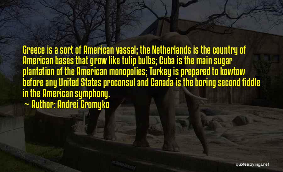 Canada And The United States Quotes By Andrei Gromyko