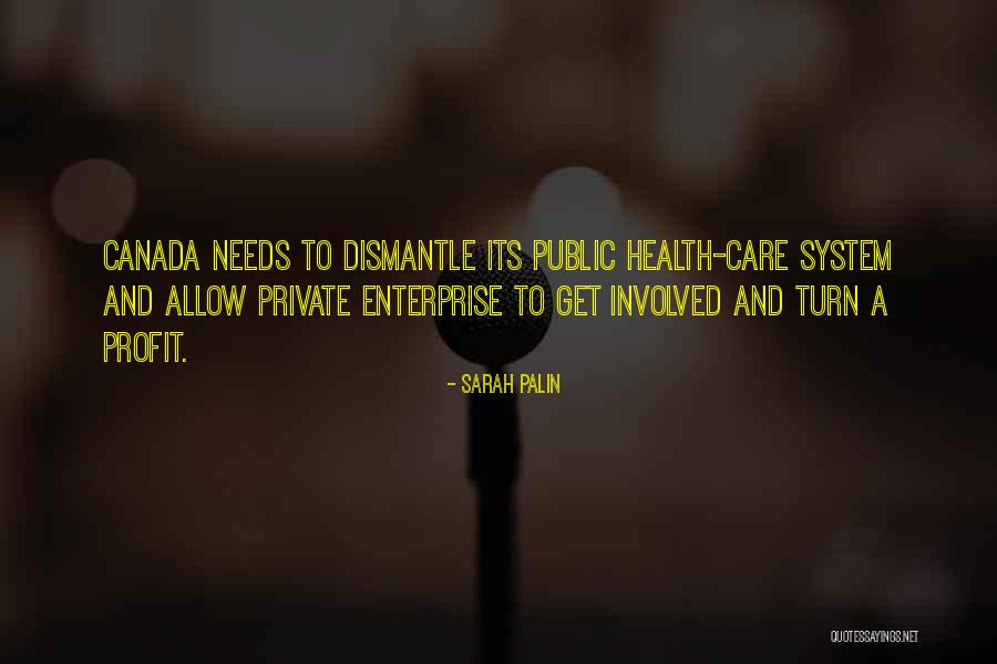 Canada Health Care Quotes By Sarah Palin