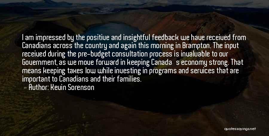 Canada Strong Quotes By Kevin Sorenson