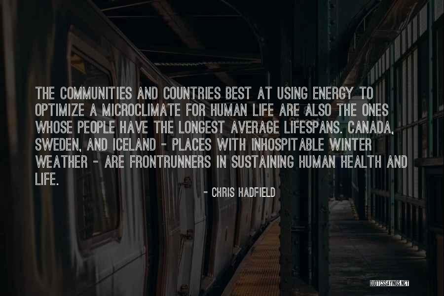 Canada Winter Quotes By Chris Hadfield Canada Winter Quotes By Chris Hadfield