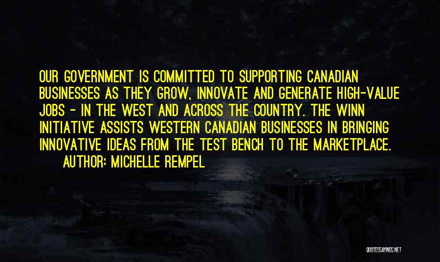 Canadian Government Quotes By Michelle Rempel