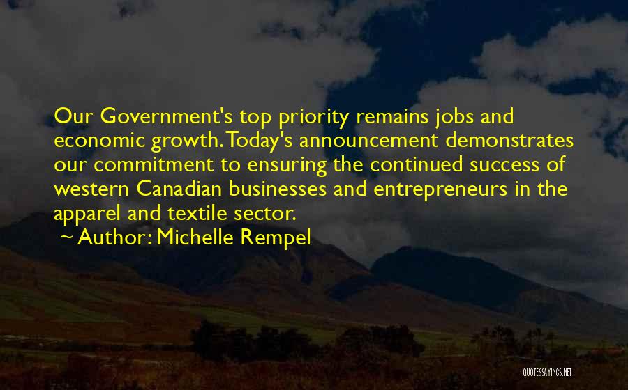 Canadian Government Quotes By Michelle Rempel