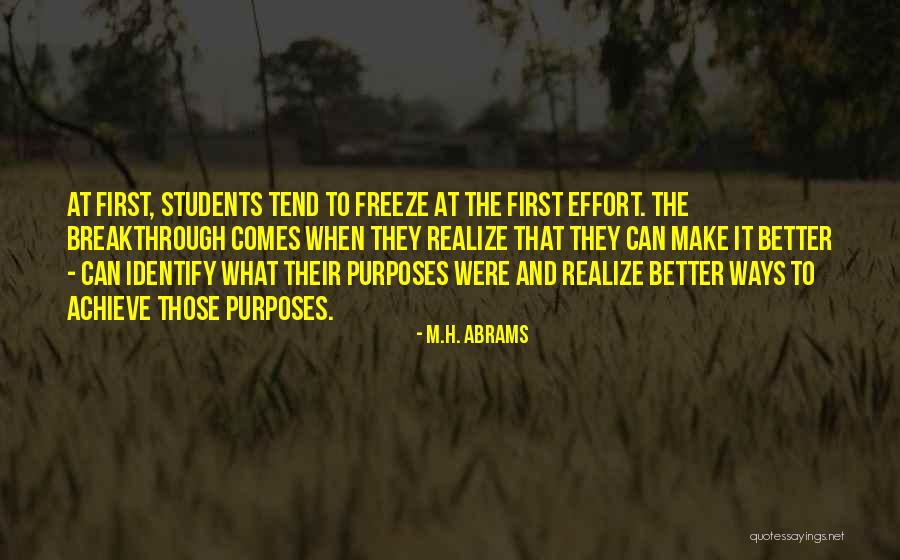 Canadian Poetry Quotes By M.H. Abrams Canadian Poetry Quotes By M.H. Abrams