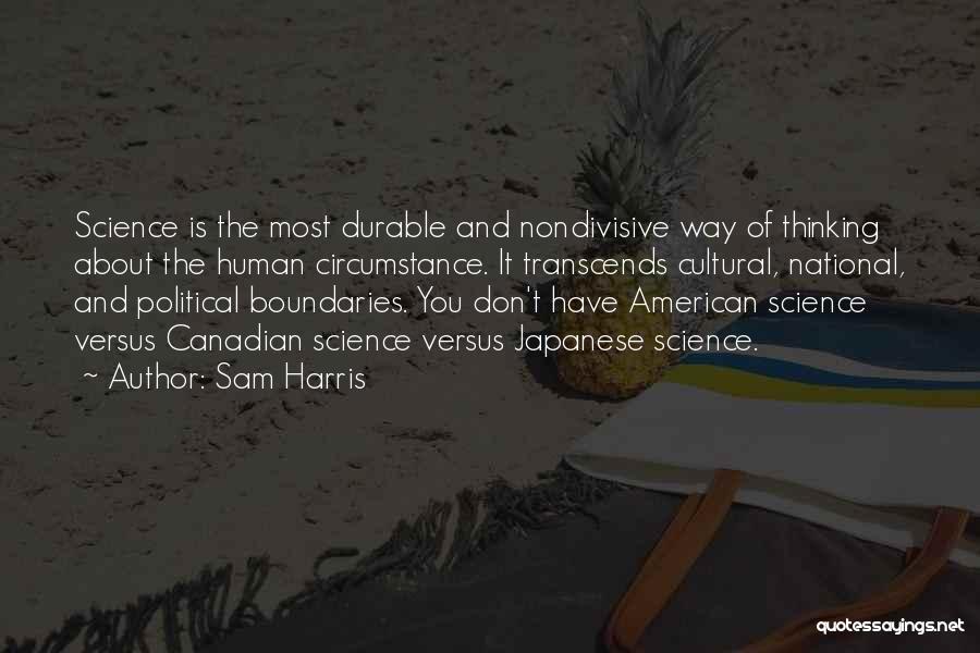 Canadian Quotes By Sam Harris