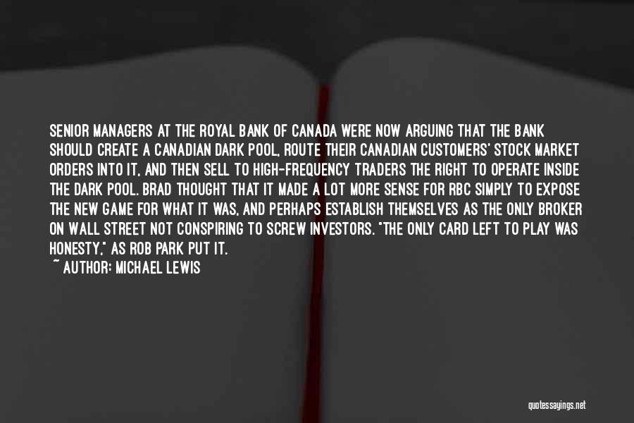 Canadian Stock Quotes By Michael Lewis