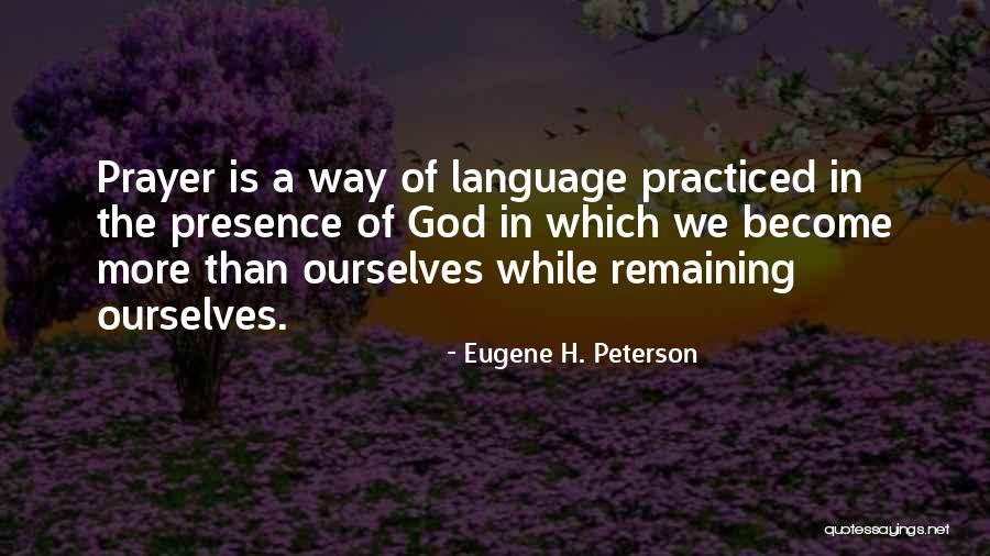 Canalita Quotes By Eugene H. Peterson Canalita Quotes By Eugene H. Peterson