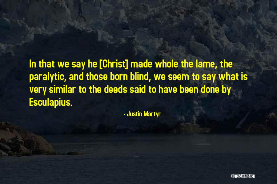 Canalizare Quotes By Justin Martyr Canalizare Quotes By Justin Martyr