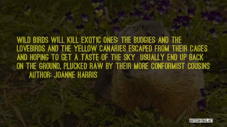 Canaries Quotes By Joanne Harris