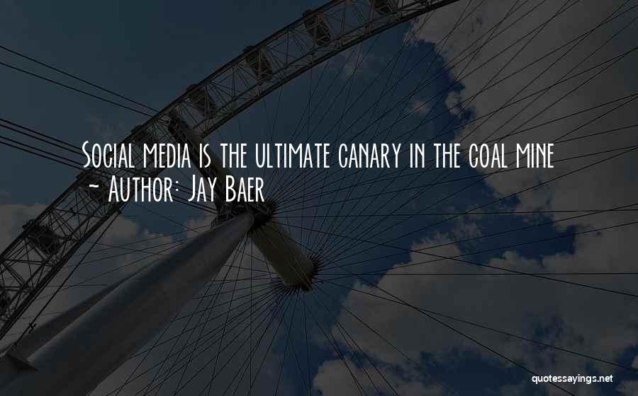 Canary Quotes By Jay Baer