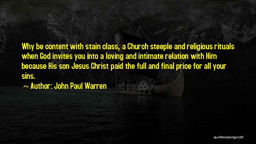 Cancade Bale Quotes By John Paul Warren