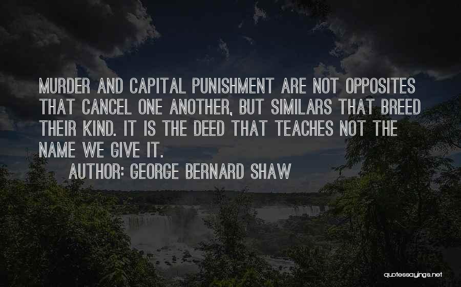 Cancel Quotes By George Bernard Shaw