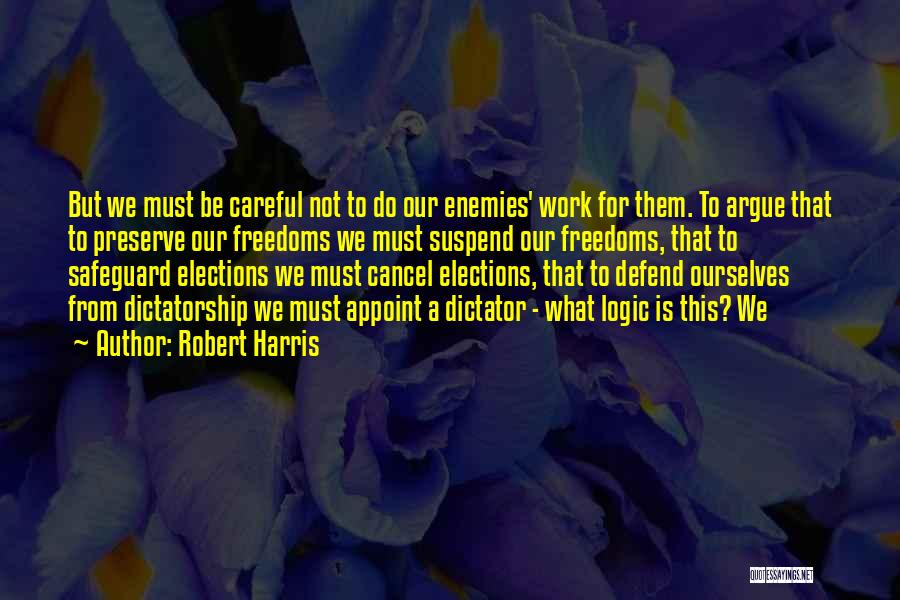 Cancel Quotes By Robert Harris