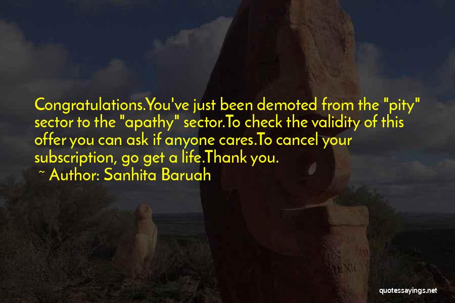 Cancel Quotes By Sanhita Baruah