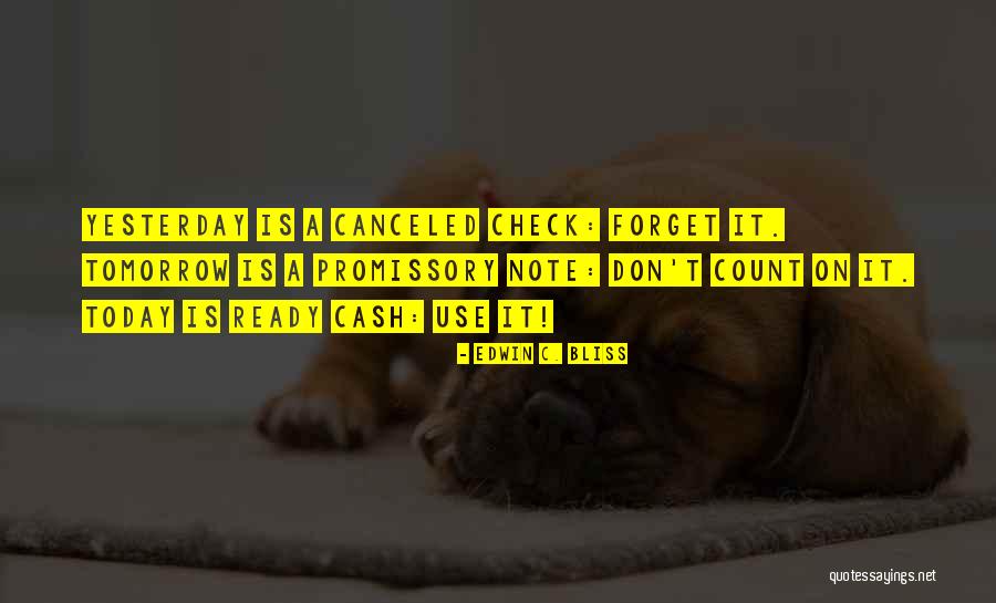 Canceled Quotes By Edwin C. Bliss Canceled Quotes By Edwin C. Bliss
