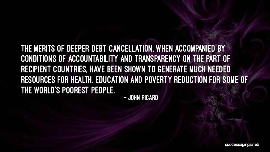 Cancellation Of Debt Quotes By John Ricard Cancellation Of Debt Quotes By John Ricard