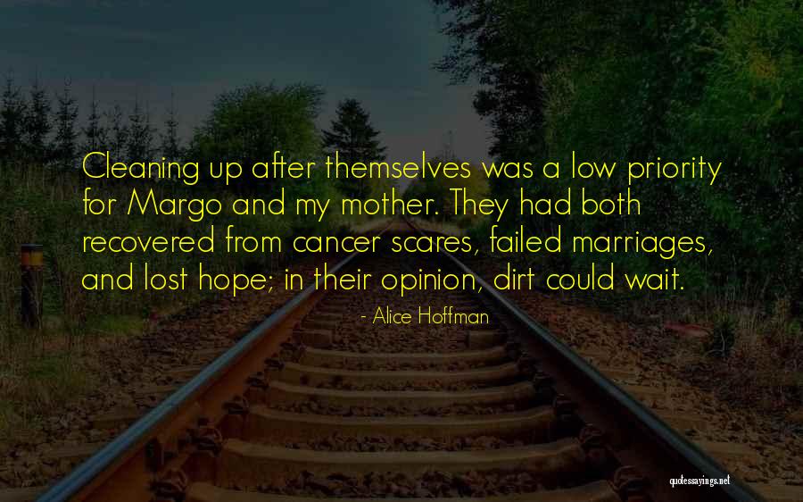 Cancer And Hope Quotes By Alice Hoffman