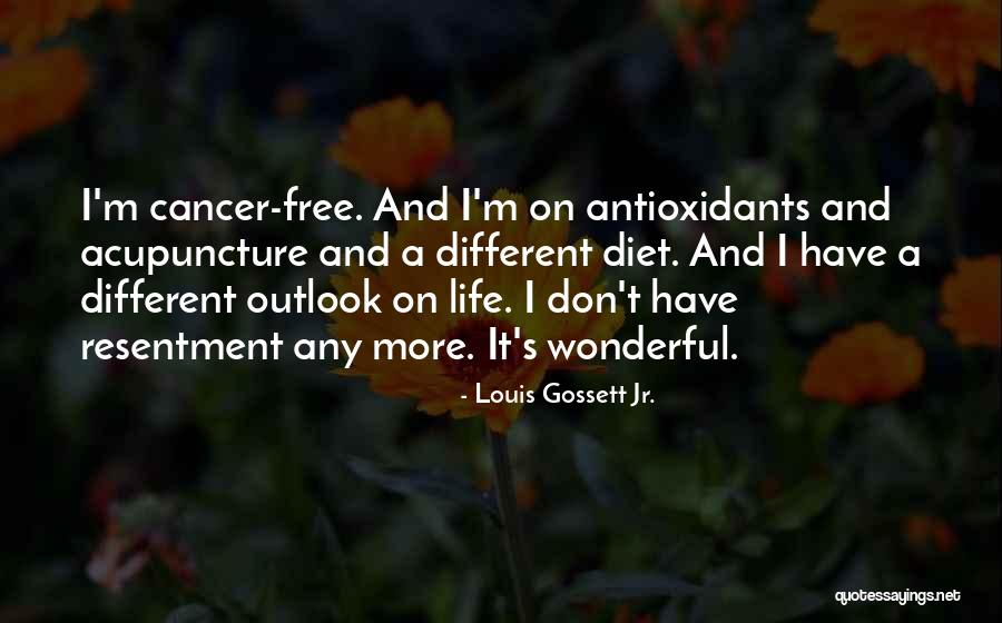 Cancer And Life Quotes By Louis Gossett Jr. Cancer And Life Quotes By Louis Gossett Jr.